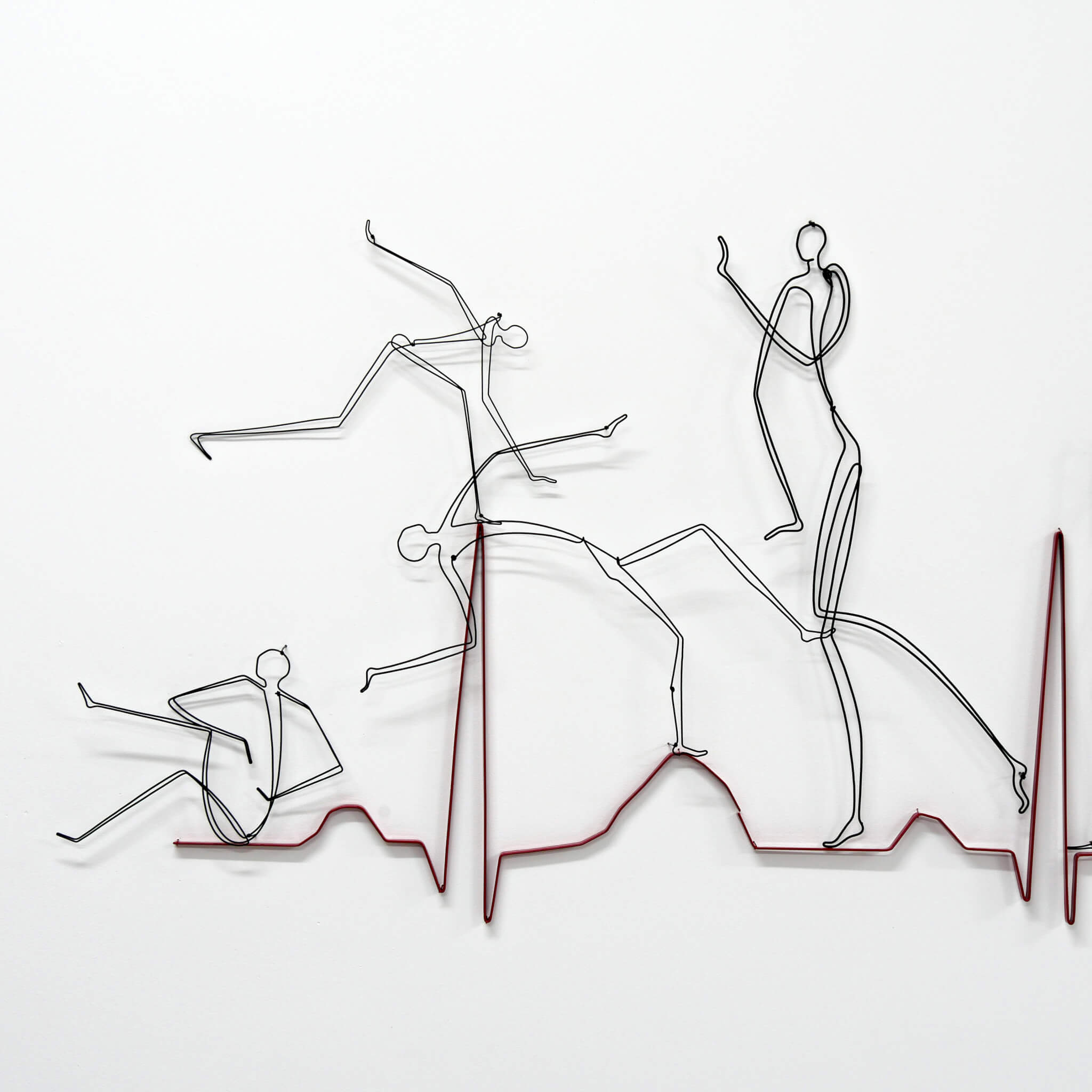 Pamela Merory Dam sculpture, "Heart, Attack." closeup 1