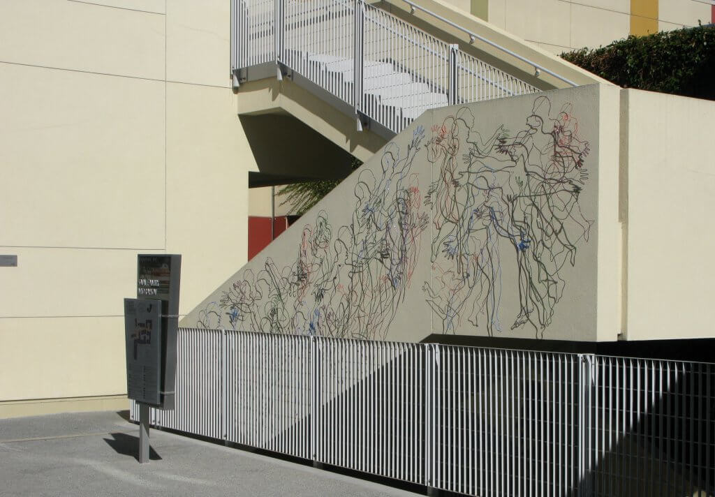 Pamela Merory Dernham, "The Joy of Arrival", 2015, installation