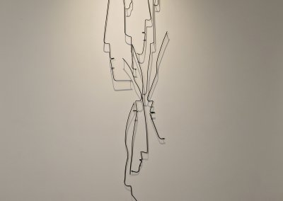 Pamela Merory Dernham, wire sculpture, Vertical Landscape #3, context